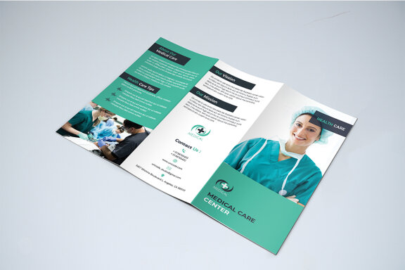 TriFold Medical Brochure Template