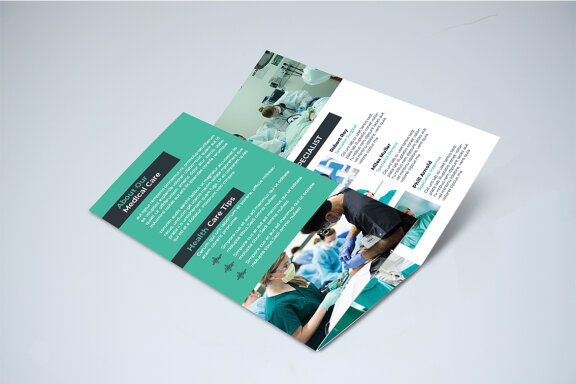 TriFold Medical Brochure Template