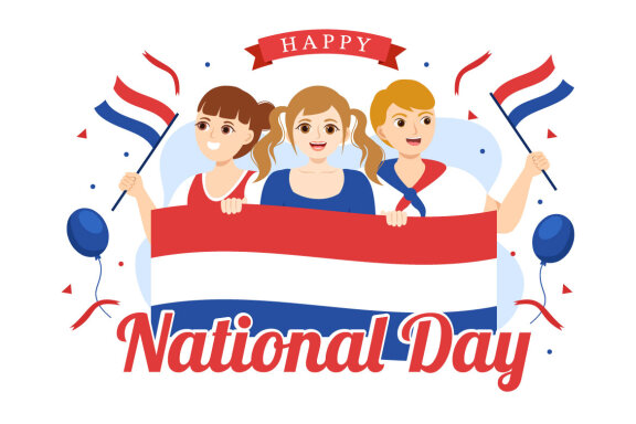 15 Netherlands National Day Illustration