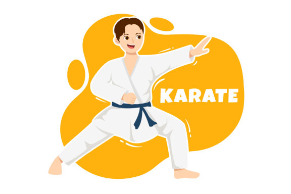 11 Karate Martial Arts Illustration