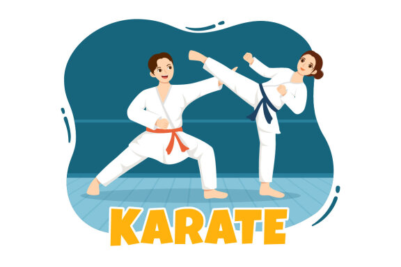 11 Karate Martial Arts Illustration
