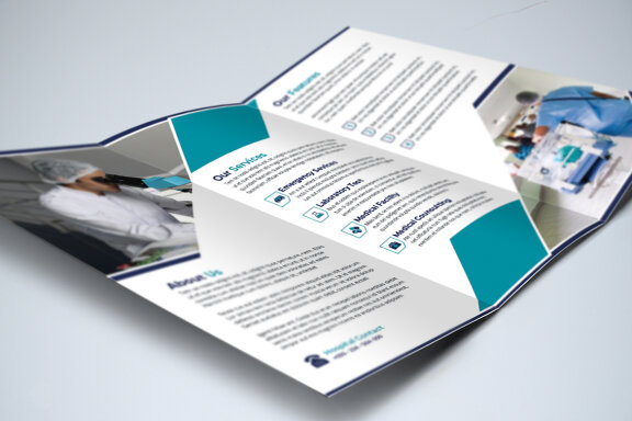 TriFold Medical FREE Brochure Template