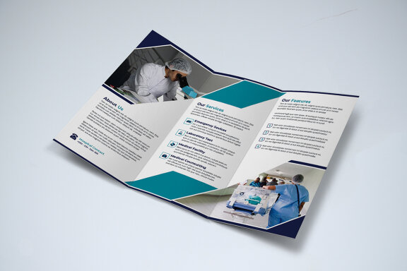 TriFold Medical FREE Brochure Template