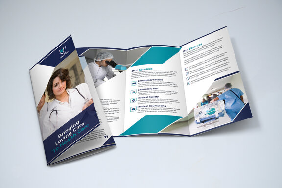 TriFold Medical FREE Brochure Template