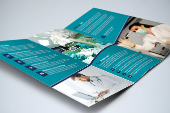 TriFold Medical Brochure Template