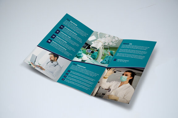 TriFold Medical Brochure Template