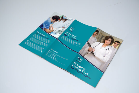 TriFold Medical Brochure Template