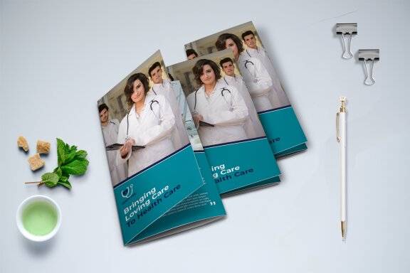 TriFold Medical Brochure Template