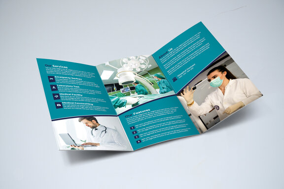 TriFold Medical Brochure Template