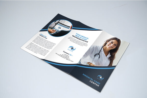 TriFold Medical Brochure Template