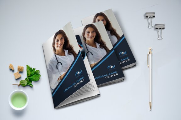 TriFold Medical Brochure Template