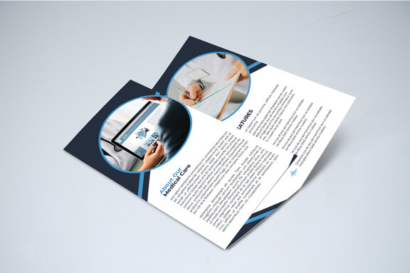 TriFold Medical Brochure Template