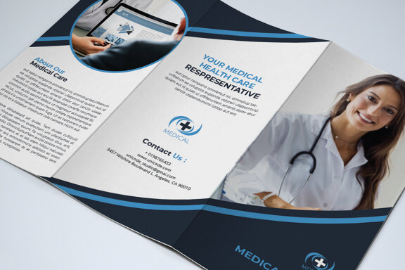 TriFold Medical Brochure Template