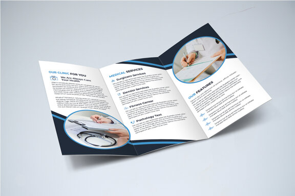 TriFold Medical Brochure Template