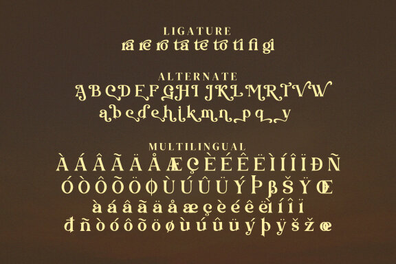 Kagista Serif Fonts