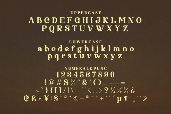 Kagista Serif Fonts