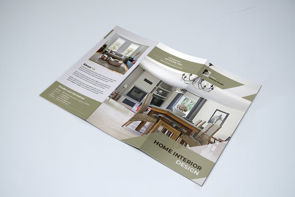 TriFold Interior Brochure Template