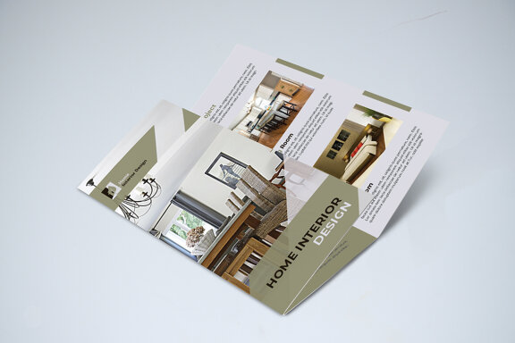 TriFold Interior Brochure Template