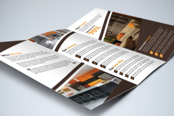 TriFold Interior Brochure Template