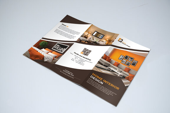 TriFold Interior Brochure Template