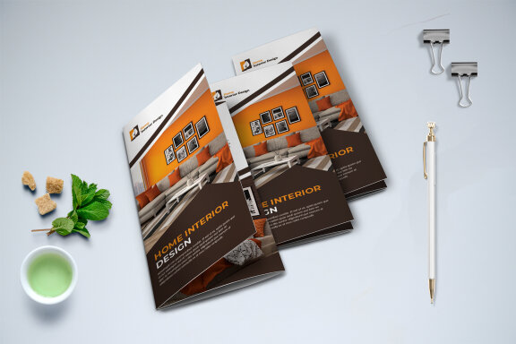 TriFold Interior Brochure Template