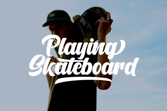 Mentalis - Modern Bold Script Font