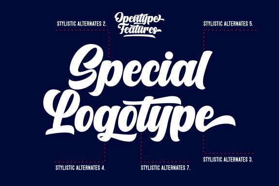 Mentalis - Modern Bold Script Font