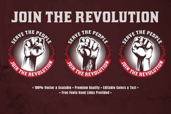 Join The Revolution Logo