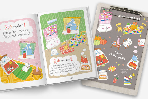 Cozy Home Vector Clipart