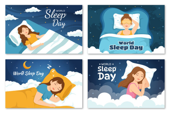 13 World Sleep Day Illustration
