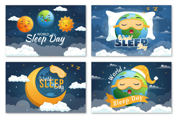 13 World Sleep Day Illustration