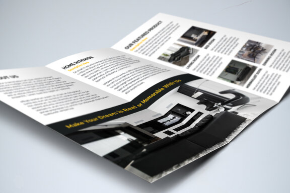 TriFold Interior Brochure Template