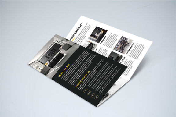 TriFold Interior Brochure Template
