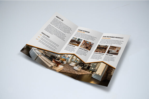 TriFold Interior Brochure Template