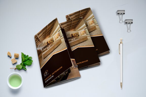 TriFold Interior Brochure Template