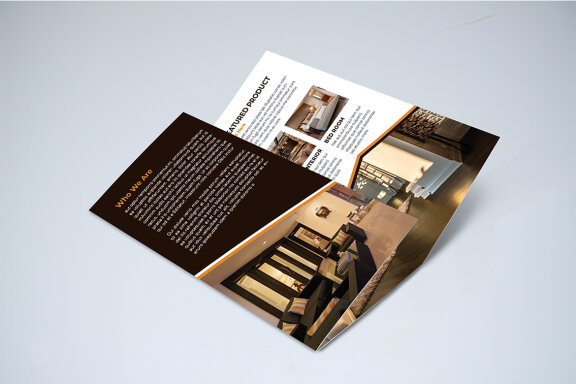 TriFold Interior Brochure Template