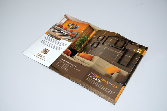TriFold Interior Brochure Template