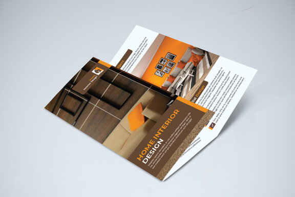 TriFold Interior Brochure Template