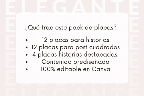 Elegant - Instagram templates pack