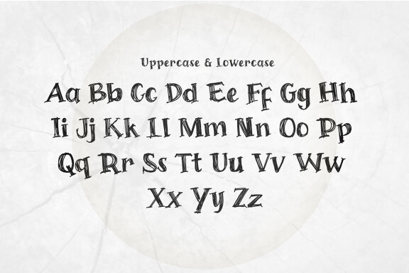 Atalon - A Scratched Free Font