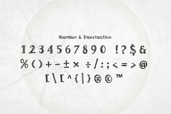 Atalon - A Scratched Free Font
