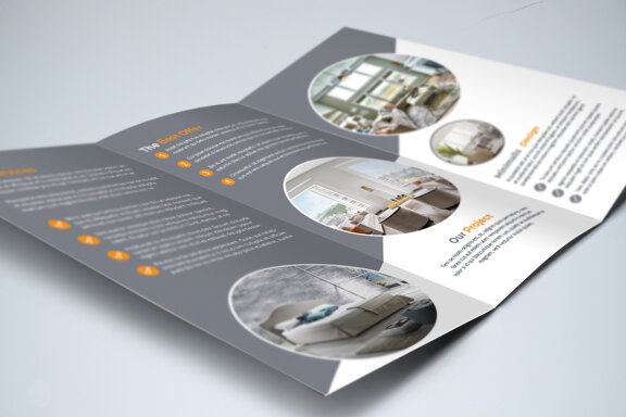 TriFold Interior Brochure Template