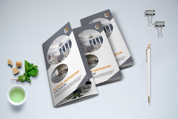 TriFold Interior Brochure Template