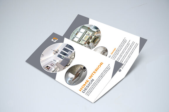 TriFold Interior Brochure Template