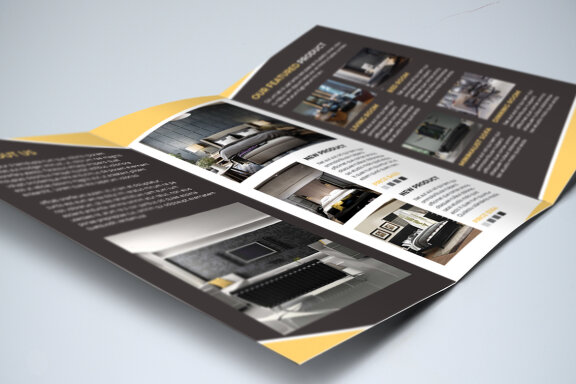 TriFold Interior Brochure Template