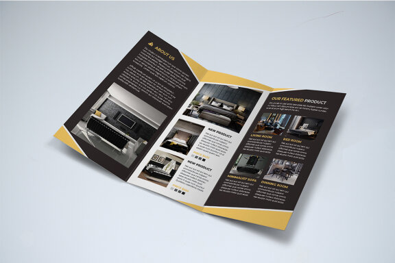 TriFold Interior Brochure Template