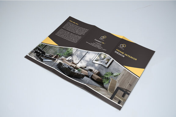 TriFold Interior Brochure Template