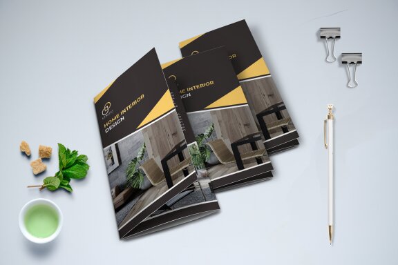 TriFold Interior Brochure Template