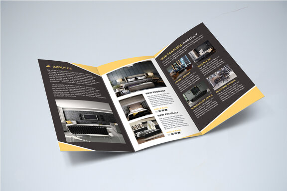 TriFold Interior Brochure Template