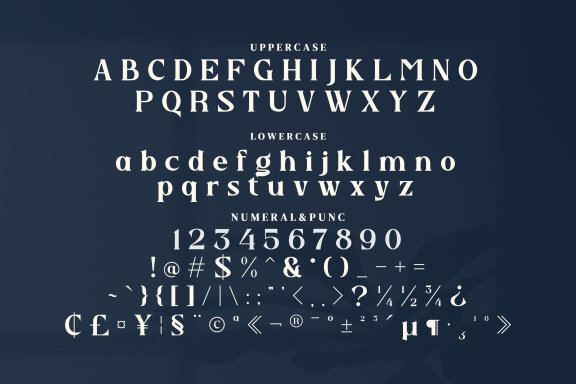 Kabsturi Serif Fonts